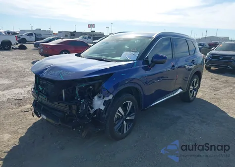 2022 Nissan Rogue Sl Intelligent Awd из США, поврежденный, VIN 5N1BT3CB6NC696413